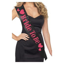 Costumes Australia Size Chart Bride To Be Sash Adult Black