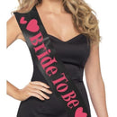 Costumes Australia Bride To Be Sash Adult Black_1