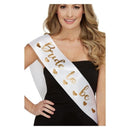 Costumes Australia Bride To Be Sash White_1