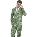 Costumes Australia Brussel Sprout Xmas Suit Adult Green Stand Out_1