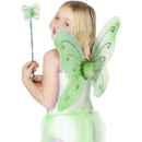 Costumes Australia Butterfly Wings & Wand Kids Green_1