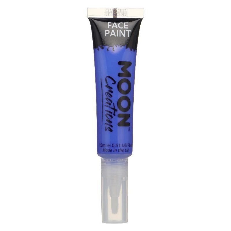 Moon Creations Face & Body Paints With Brush Applicator, 15ml Single_18 