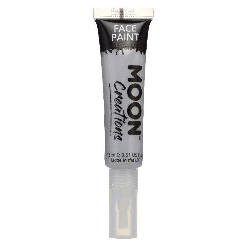 Moon Creations Face & Body Paints With Brush Applicator, 15ml Single_23 