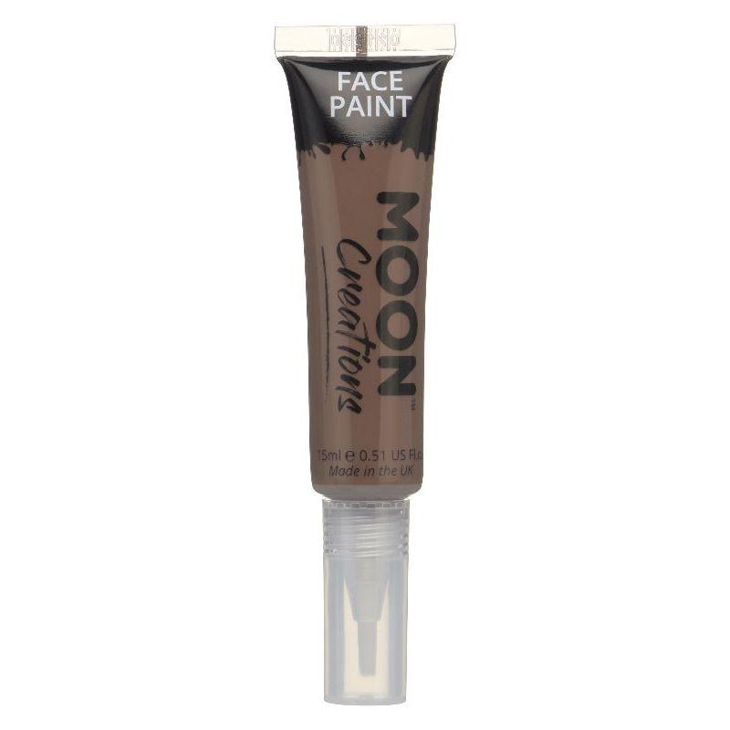 Moon Creations Face & Body Paints With Brush Applicator, 15ml Single_20 