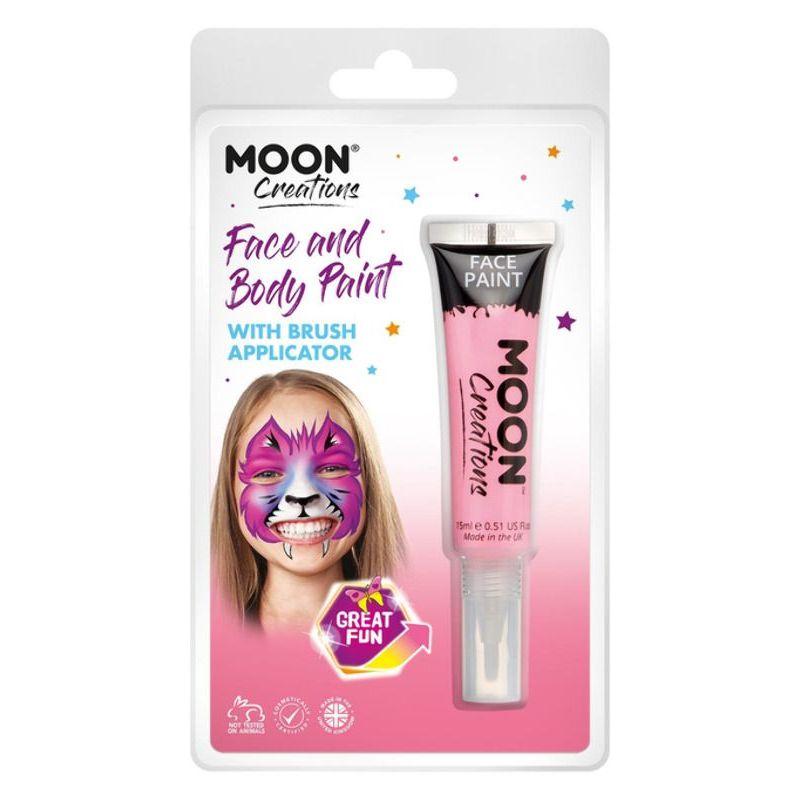 Moon Creations Face & Body Paints With Brush Applicator, 15ml Clamshell_24 