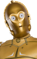 Costumes Australia C3PO Costume Adult Star Wars Gold Droid_2