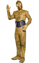 Costumes Australia C3PO Costume Adult Star Wars Gold Droid_1
