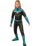 Costumes Australia Captain Marvel Girls Kree Suit Costume Superhero_2
