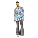 Costumes Australia Carnival Jacket White & Blue_1