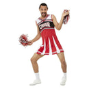 Costumes Australia Cheerleader Give Me A.. Costume Adult Red White Dress_1