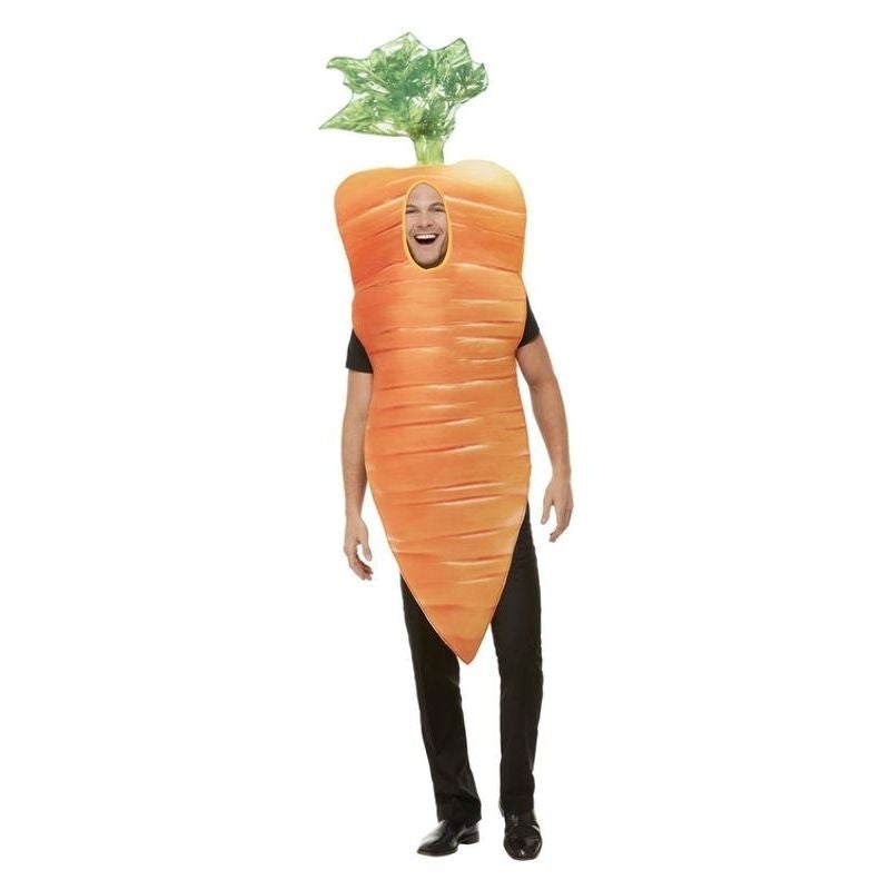 Costumes Australia Christmas Carrot Costume Adult Orange Tabard_1