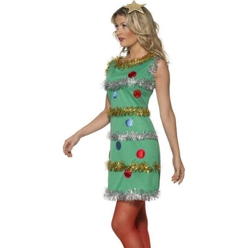 Costumes Australia Christmas Tree Costume Ladies Dress_2