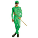 Costumes Australia Classic Riddler Costume Batman Movie Villain Jim Carey_1