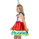 Costumes Australia Clown Girl Deluxe Costume Kids Rainbow_3