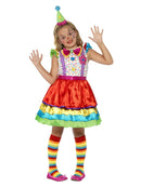 Costumes Australia Clown Girl Deluxe Costume Kids Rainbow_4