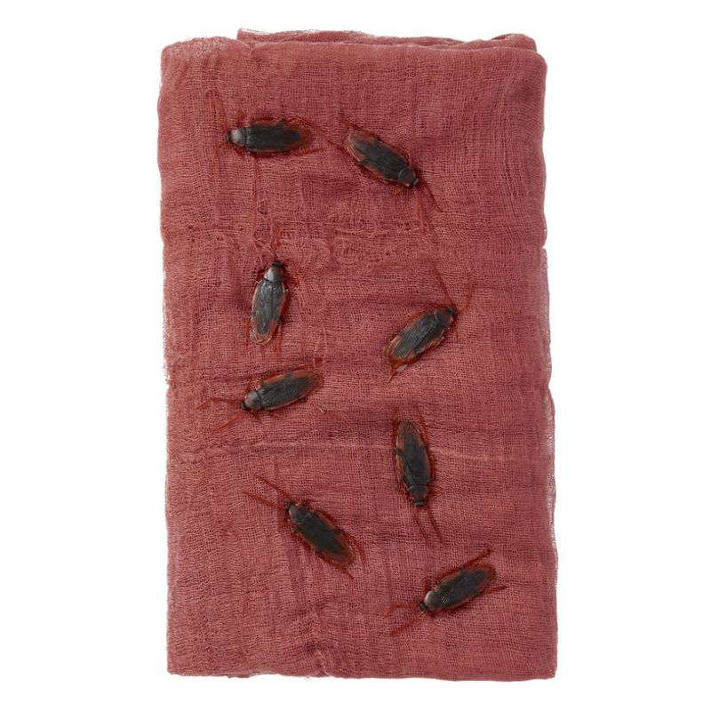 Costumes Australia Cockroach Creepy Cloth Kit All Red_1