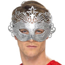 Costumes Australia Colombina Silver Mask Adult_1