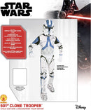 Costumes Australia Commander Rex 501st Clone Trooper Costume for Kids_4