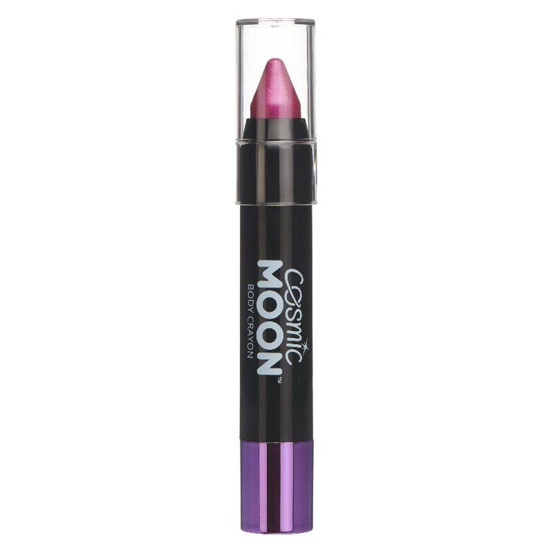 Costumes Australia Cosmic Moon Metallic Body Crayon Pink Costume Make Up_1