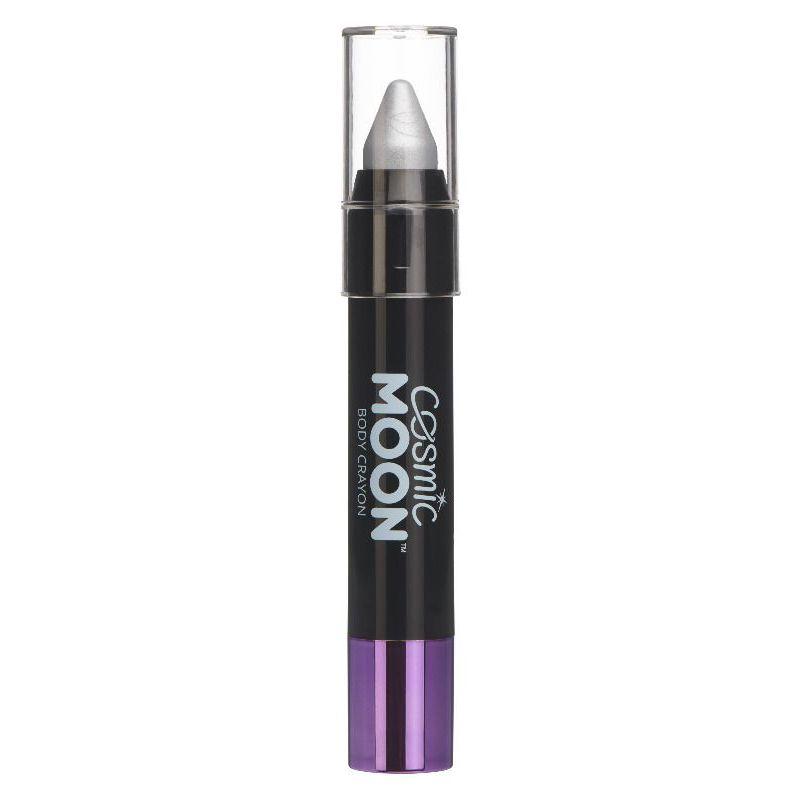 Costumes Australia Cosmic Moon Metallic Body Crayon Silver Costume Make Up_1