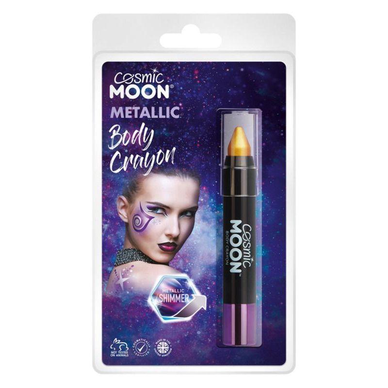 Costumes Australia Cosmic Moon Metallic Body Crayons Gold Costume Make Up_1
