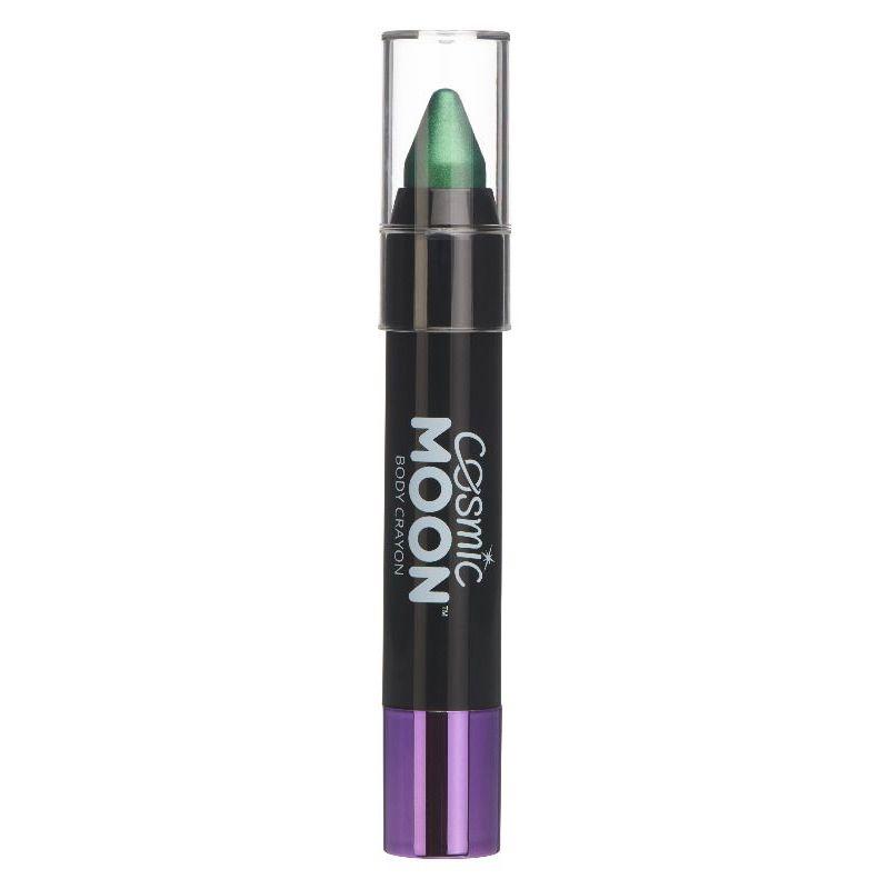 Costumes Australia Cosmic Moon Metallic Body Crayons Green S11050 Costume Make Up_1