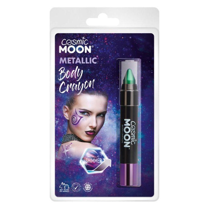 Costumes Australia Cosmic Moon Metallic Body Crayons Green S11265 Costume Make Up_1