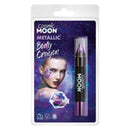 Costumes Australia Cosmic Moon Metallic Body Crayons Purple S11289 Costume Make Up_1