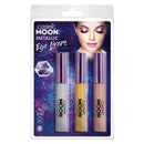 Costumes Australia Cosmic Moon Metallic Eye Liner 3 Pack, Clamshell, 10ml Costume Make Up_1