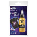 Costumes Australia Cosmic Moon Metallic Fabric Paint Clamshell 30ml Costume Make Up_2