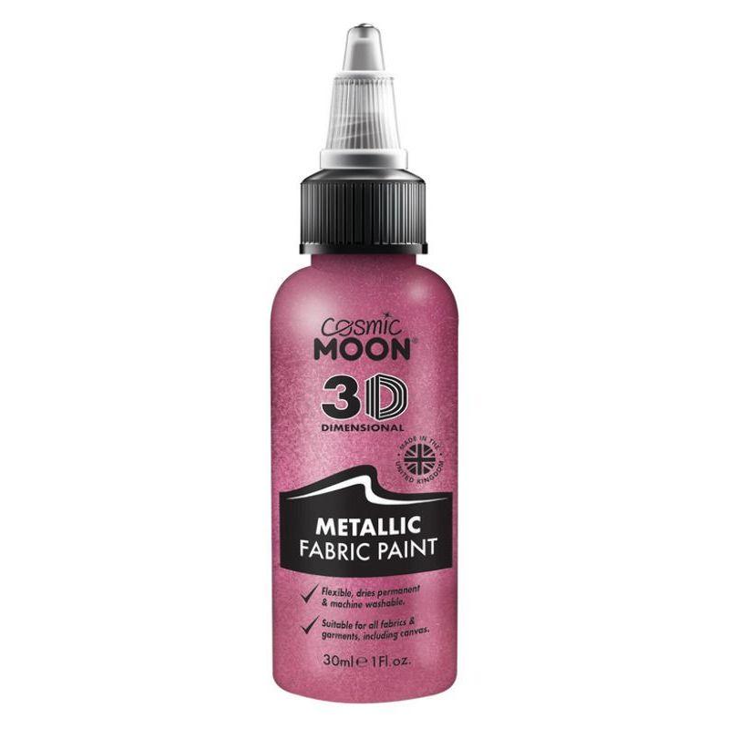 Costumes Australia Cosmic Moon Metallic Fabric Paint Single 30ml Costume Make Up_12