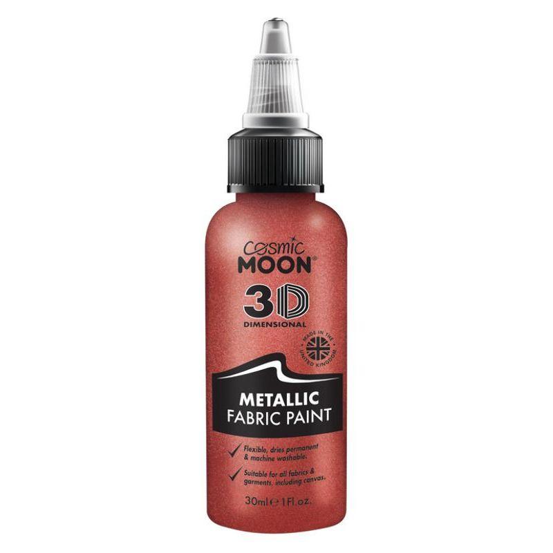 Costumes Australia Cosmic Moon Metallic Fabric Paint Single 30ml Costume Make Up_14