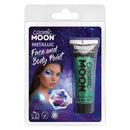 Costumes Australia Cosmic Moon Metallic Face & Body Paint Clamshell, 12ml Costume Make Up_11