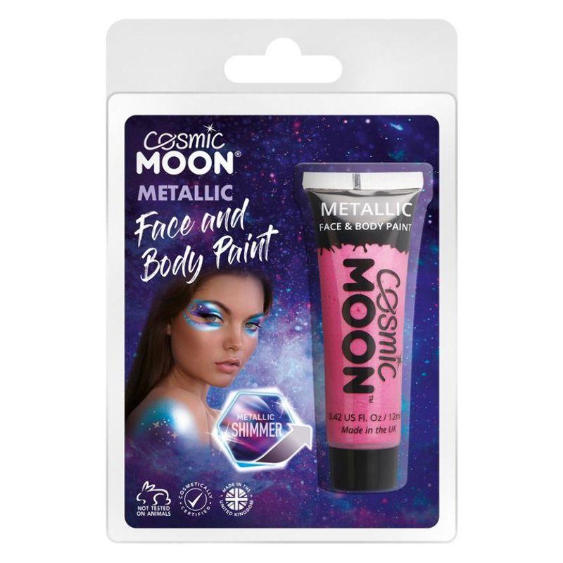 Costumes Australia Cosmic Moon Metallic Face & Body Paint Clamshell, 12ml Costume Make Up_12