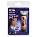 Costumes Australia Cosmic Moon Metallic Face & Body Paint Clamshell, 12ml Costume Make Up_15