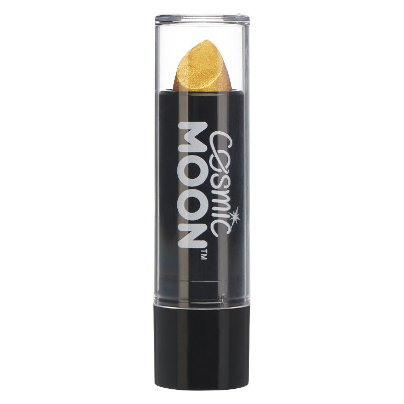 Costumes Australia Cosmic Moon Metallic Lipstick Gold S10510 Costume Make Up_1