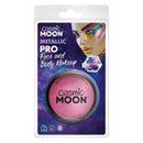 Costumes Australia Cosmic Moon Metallic Pro Face Paint Cake Pots Clamshell 36g Costume Make Up_4