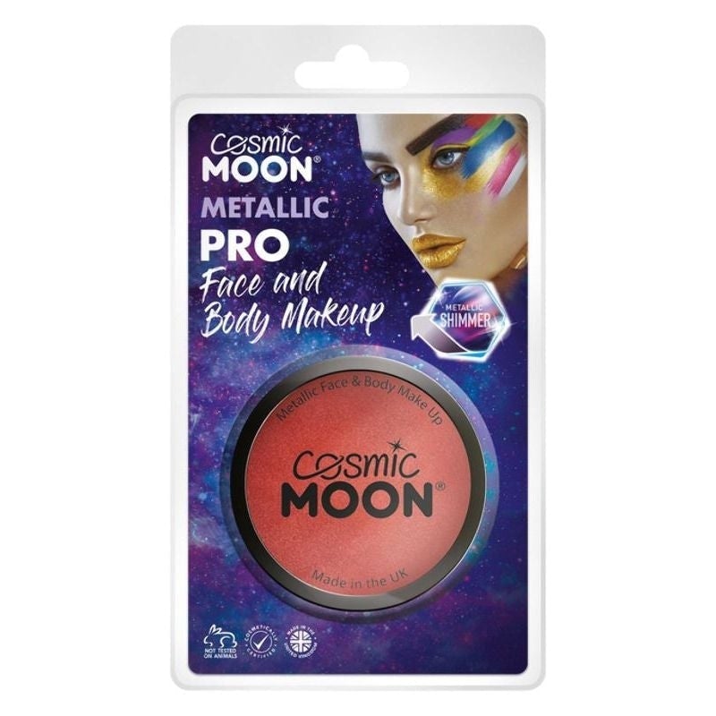 Costumes Australia Cosmic Moon Metallic Pro Face Paint Cake Pots Clamshell 36g Costume Make Up_6