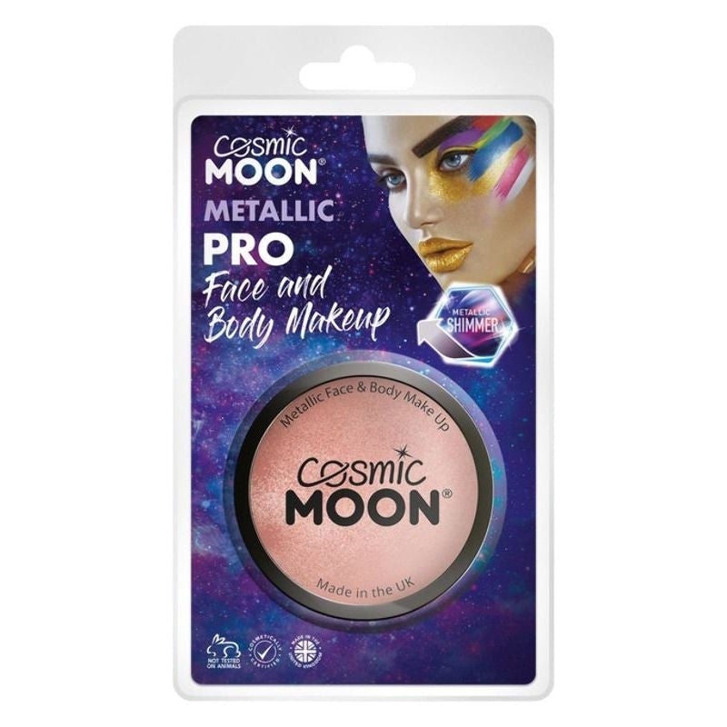 Costumes Australia Cosmic Moon Metallic Pro Face Paint Cake Pots Clamshell 36g Costume Make Up_7