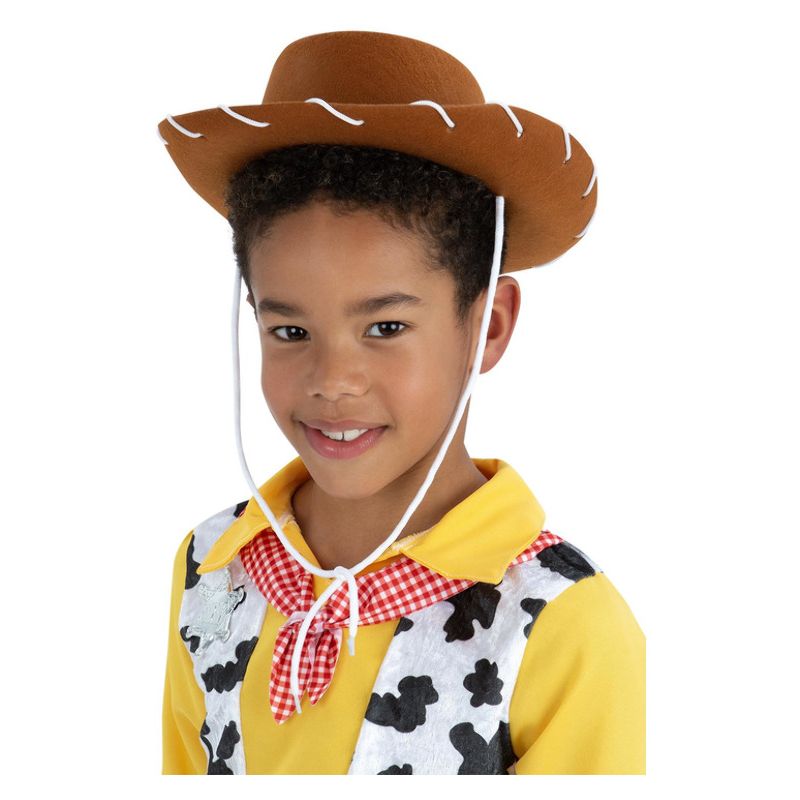 Costumes Australia Cowboy Stitched Hat Brown Child_1