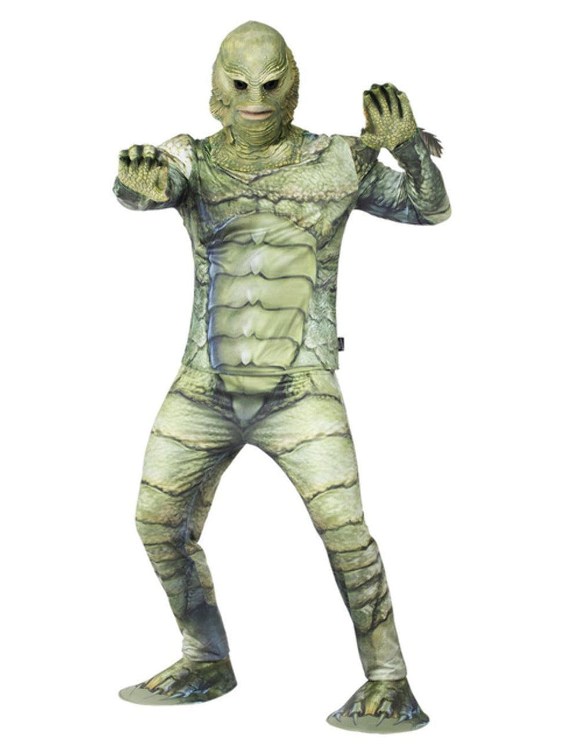 Costumes Australia Creature From The Black Lagoon Costume Mens Monster Suit_4