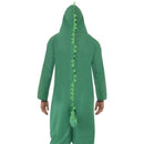 Costumes Australia Crocodile Costume Adult Green Onesie With Hood_2