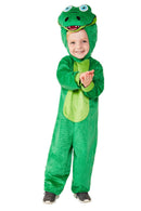 Costumes Australia Crocodile Costume Toddler Green Jumpsuit_2