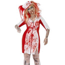 Costumes Australia Curves Zombie Nurse Costume Adult White Red_1