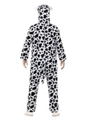 Costumes Australia Dalmatian Costume Adult White Black Jumpsuit_3
