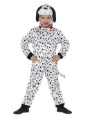 Costumes Australia Dalmatian Costume Kids Black White Hooded Jumpsuit Tail_4