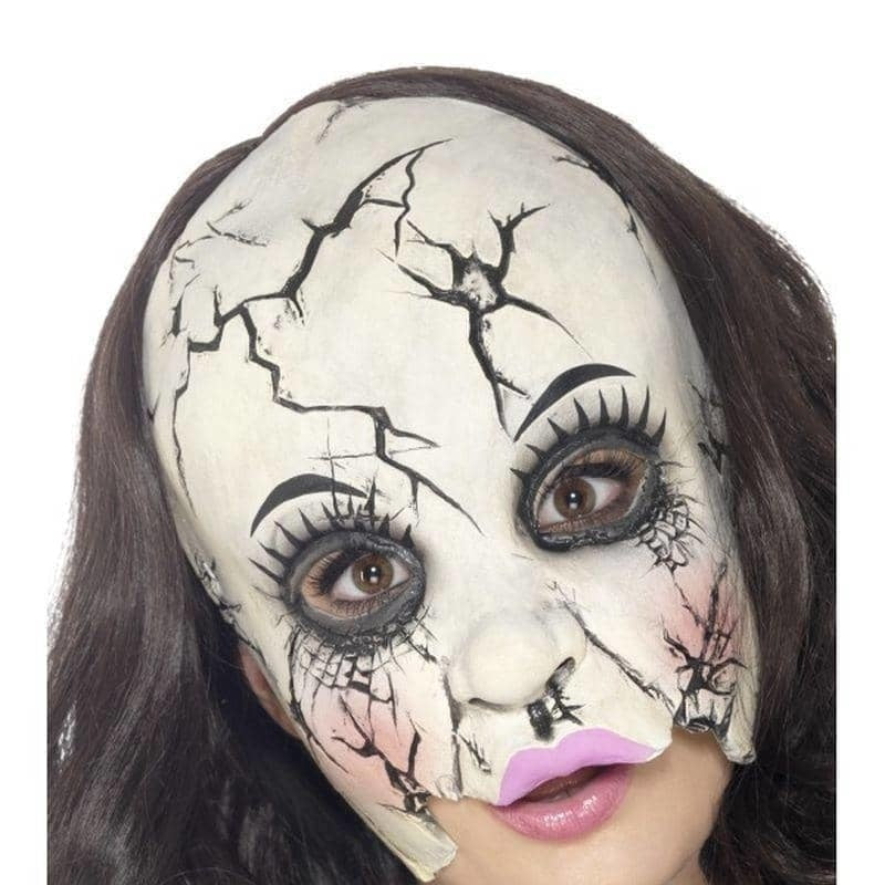 Costumes Australia Damaged Doll Mask Adult_1