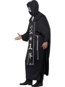 Costumes Australia Dark Arts Ritual Costume Adult One Size Black Hooded Robe Belt_2
