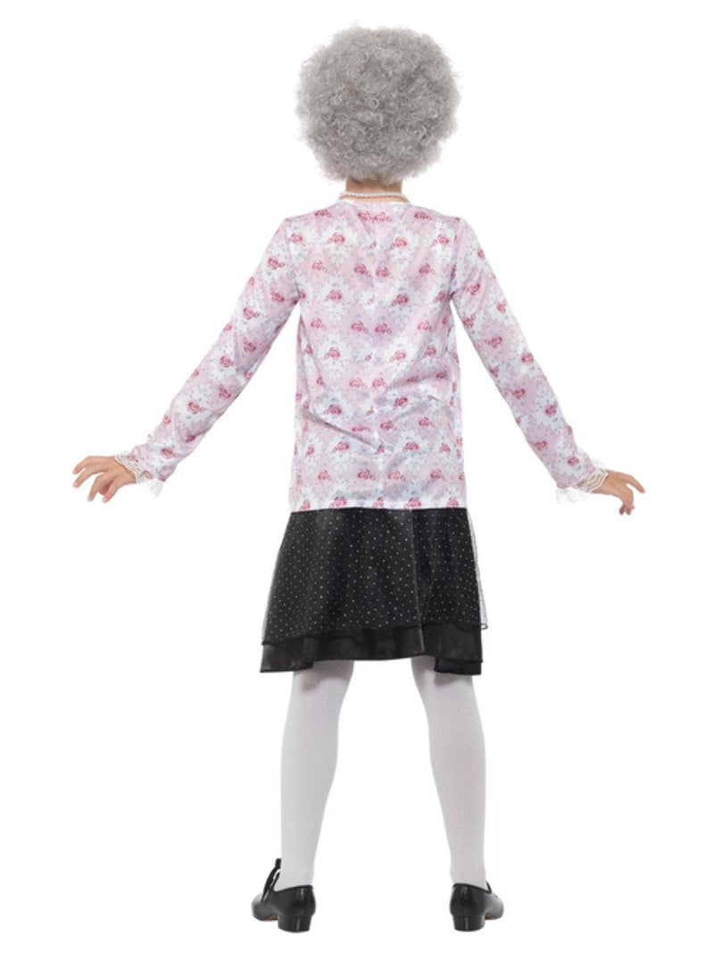 Costumes Australia David Walliams Deluxe Gangsta Granny Costume Child Purple Black_2