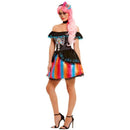 Costumes Australia Day Of The Dead Senorita Ombre Costume Adult Black_1